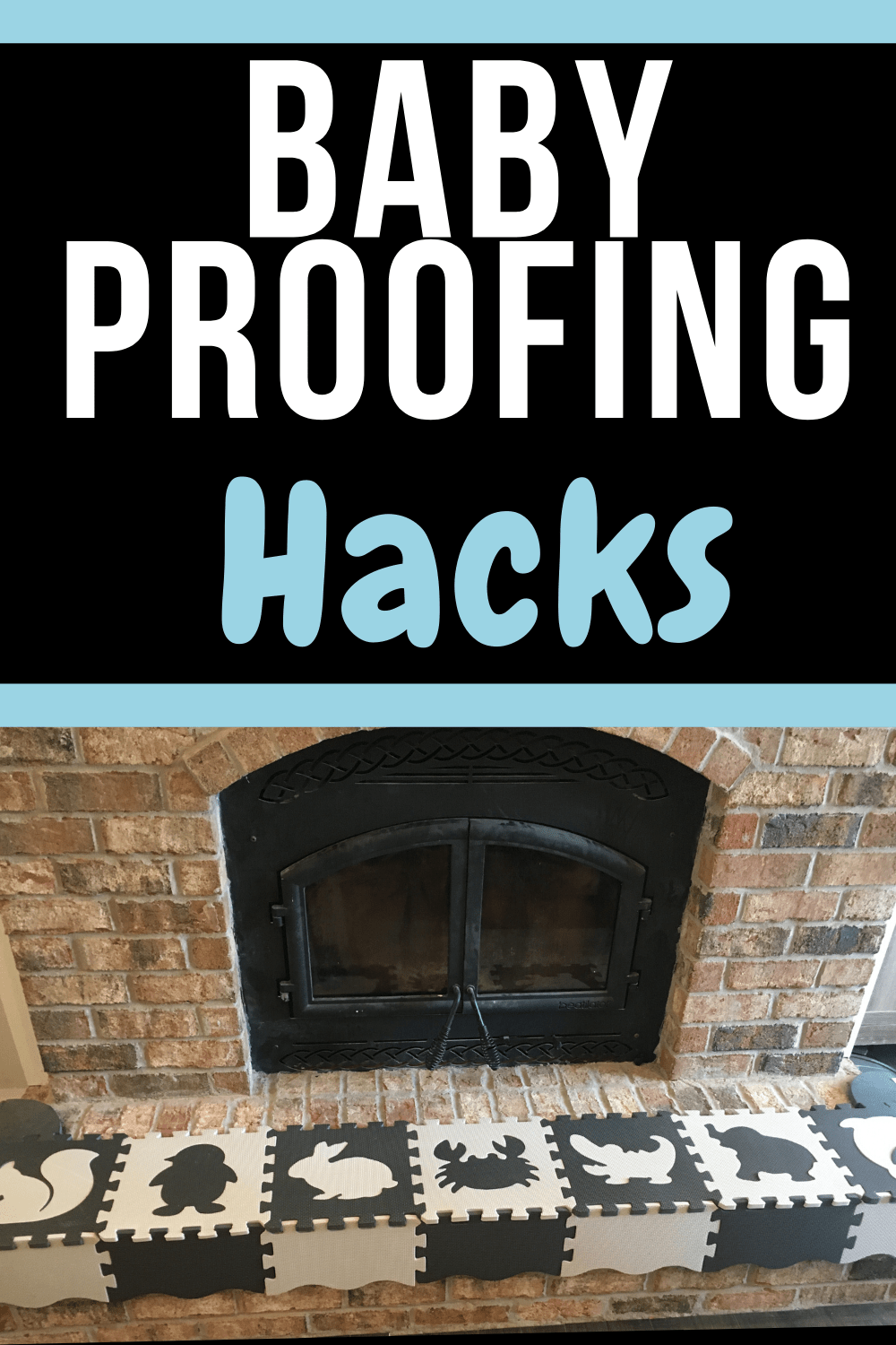 DIY: Baby Proofing Your Brick Fireplace - thisaveragemom