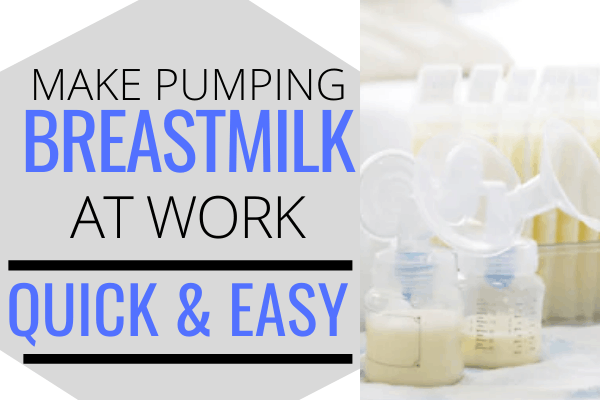 Pumping Breastmilk Guide: Everything You Need to Make it Easy from supplies to clean up! #breastfeeding #breast milk #breastmilk #pumpingbreastmilkatwork #pumpingbreastmilktips
